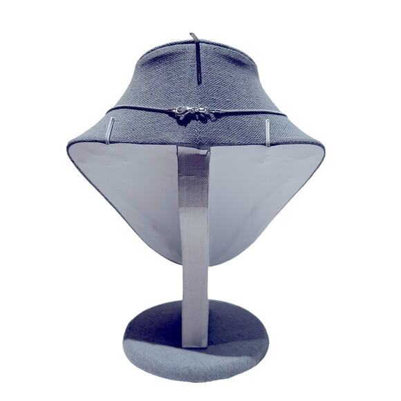 Coach - Paw Print pendant with .925 silver chain, EUC, fuchsia - Picture 5 of 6